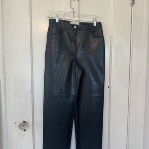 Aritzia Black Wide Leg Pants